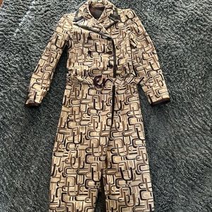 Vintage Prada printed coat